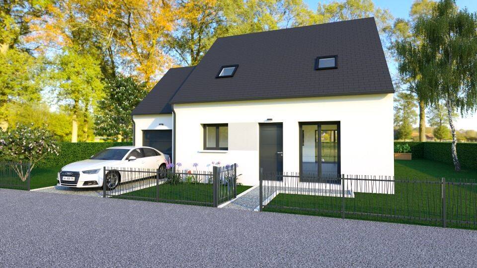 Maison 4 pièces 80 m² · à Villedieu-sur-Indre · 80 m² · 197 000 €