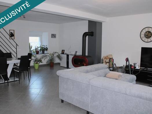 Maison à vendre 159 000 € 5 pièces 3 chambres 120 m² 130 m² de terrain Bazeilles-sur-Othain 55600