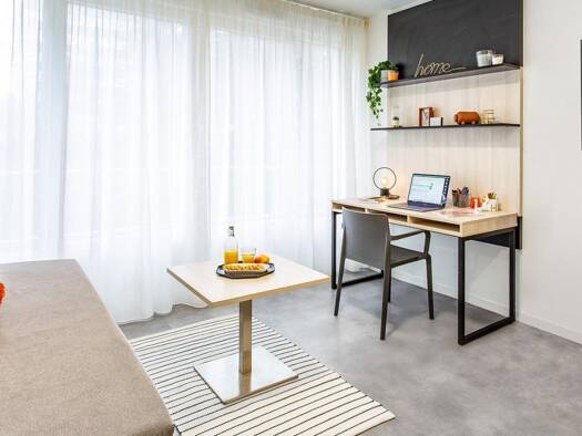 Appartement à louer - logement étudiant 643 € 2 pièces 1 chambre 33 m² Trois Quartiers-Centre Ville Poitiers 86000