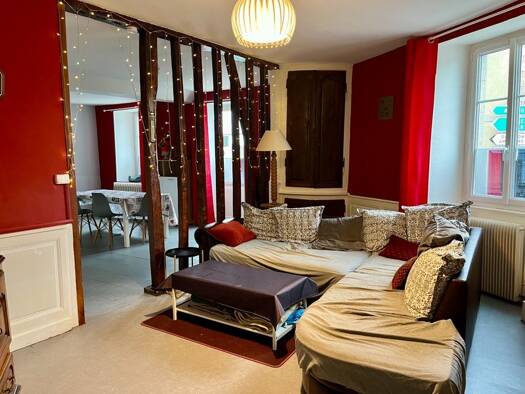 Maison de ville à vendre 186 480 € 4 pièces 4 chambres 140 m² 388 m² de terrain Bras-Bretagne-Brosselette-Mauhitière Mayenne 53100