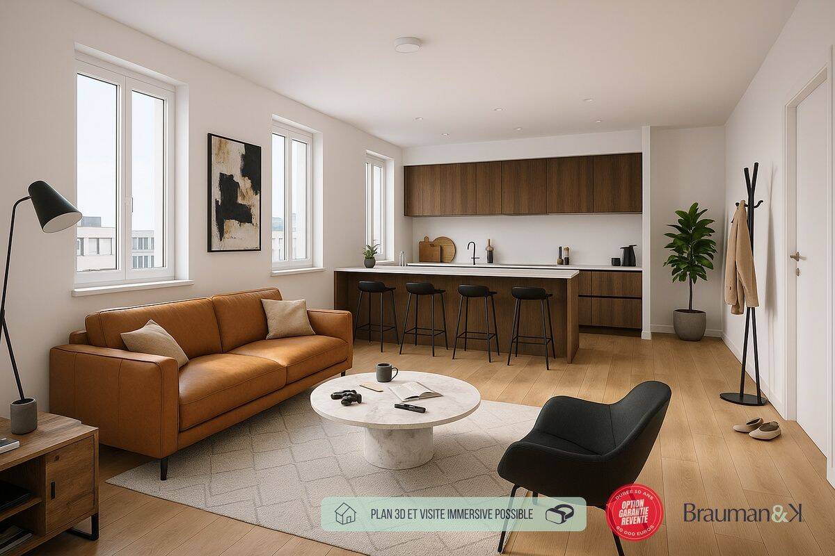Appartement 4 pièces 76 m² · à Rennes · 76 m² · 308 000 €