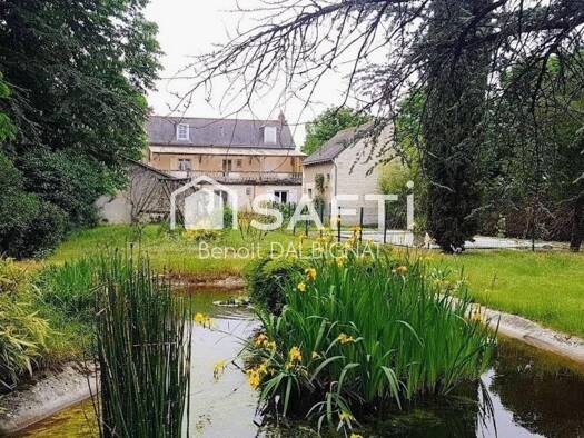 Maison à vendre 330 900 € 9 pièces 7 chambres 218 m² 5 347 m² de terrain L'Île-Bouchard 37220