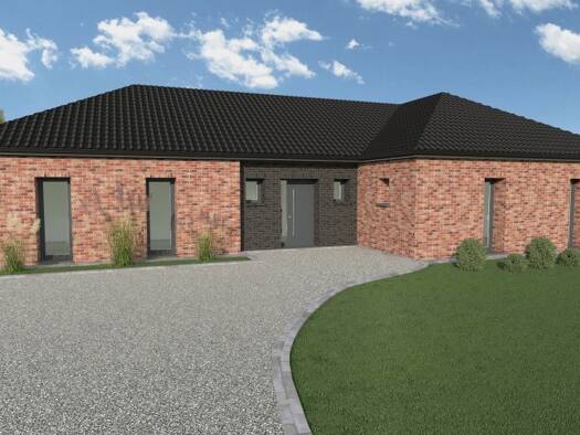 Terrain avec maison neuve à vendre 340 000 € 5 pièces 4 chambres 169 m² 766 m² de terrain Bertry 59980