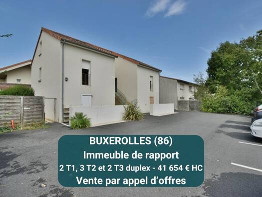 Immeuble à vendre 490 500 € 238,3 m² Bizais-Pepiniere Buxerolles 86180