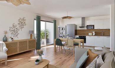 Appartement à vendre - Neuf 469 000 € 4 pièces 82,6 m² 1er étage disponible à partir du 01/10/2025 Tours 37100