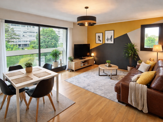 Appartement à louer 880 € 4 pièces 3 chambres 89 m² Étage 3/13 Couronneries Poitiers 86000