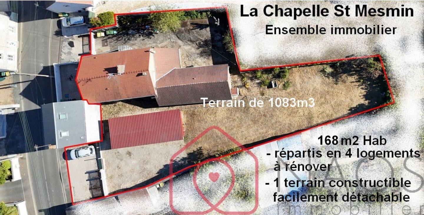 Maison 10 pièces 168 m² · à La Chapelle-Saint-Mesmin · 168 m² · 249 000 €