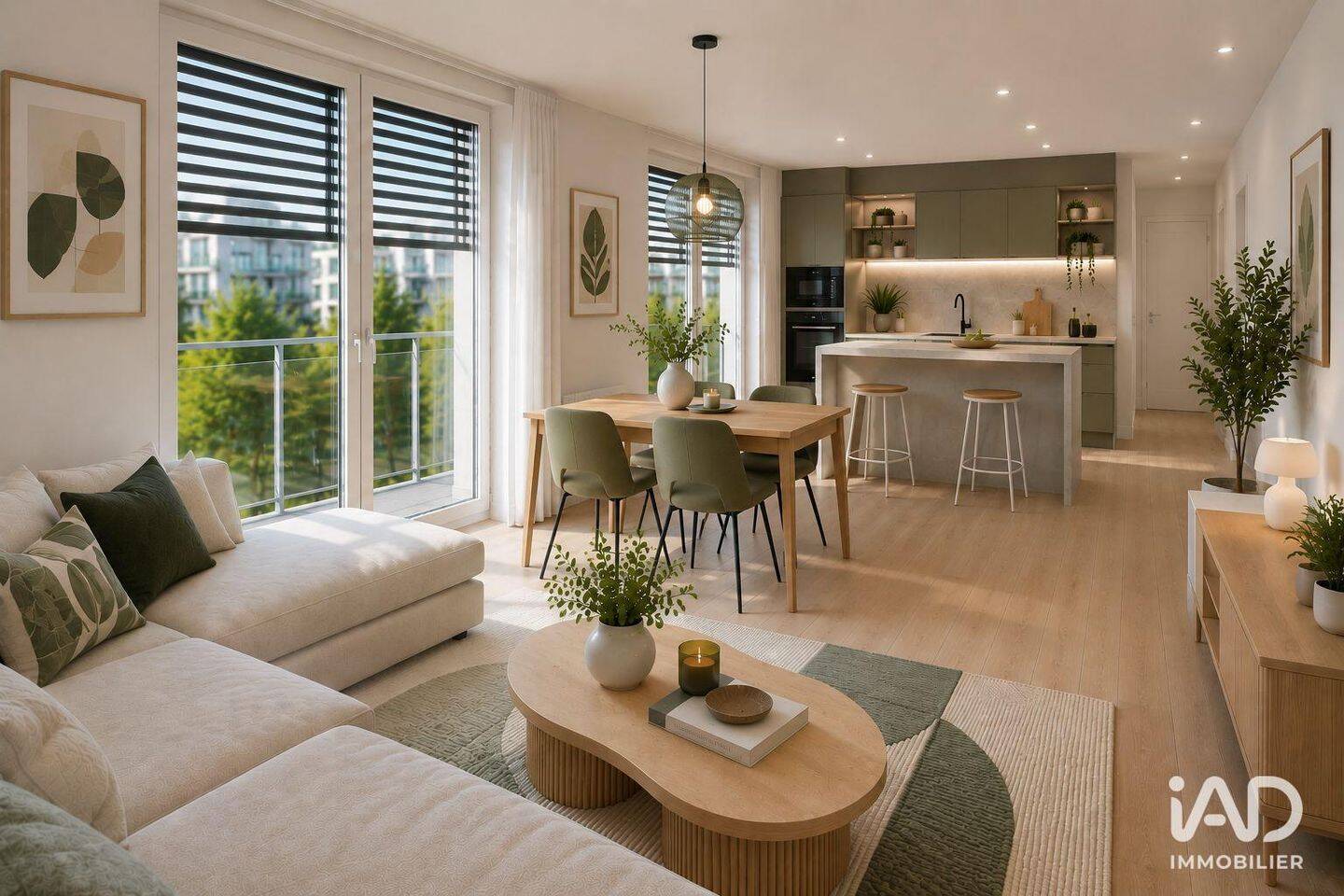 Appartement 4 pièces 91 m² · à Chassieu · 91 m² · 430 000 €