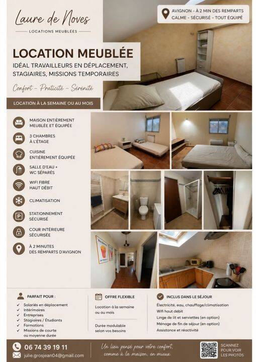 Appartement 5 pièces 80 m² · à Avignon · 80 m² · 1 500 €