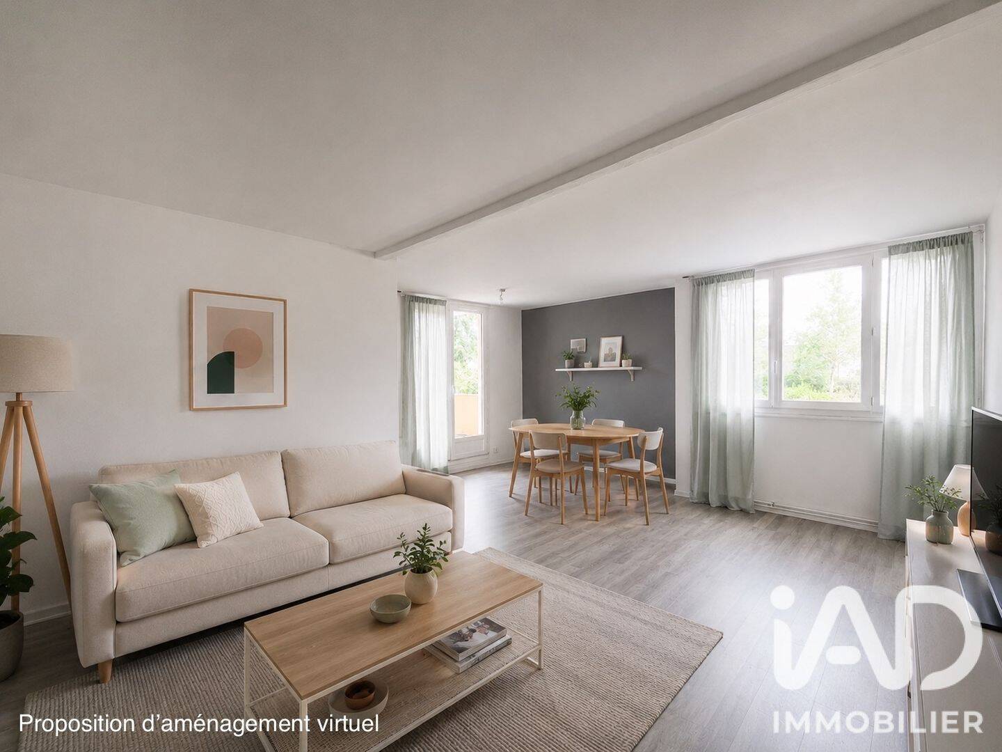 Appartement 2 pièces 58 m² · à Saint-Avertin · 58 m² · 143 000 €