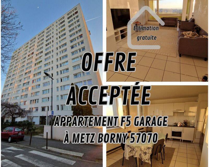 Appartement 5 pièces 90 m² · à Metz · 90 m² · 69 900 €