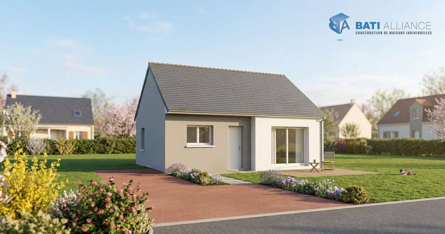 Maison 4 pièces 53 m² · à Saint-Ouën-des-Toits · 53 m² · 169 200 €