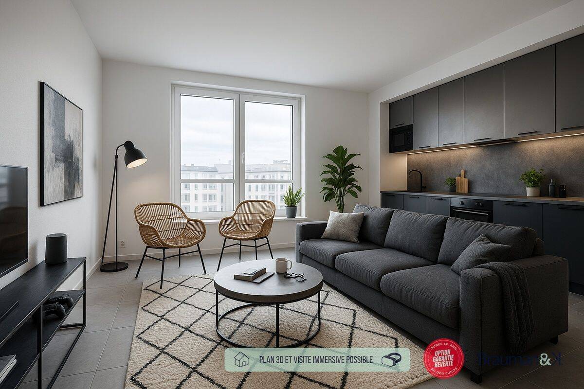 Appartement 1 pièce 27 m² · à Bordeaux · 27 m² · 163 000 €