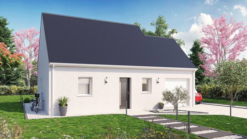 Maison à construire avec terrain à vendre 153 894 € Azay-le-Rideau 37190