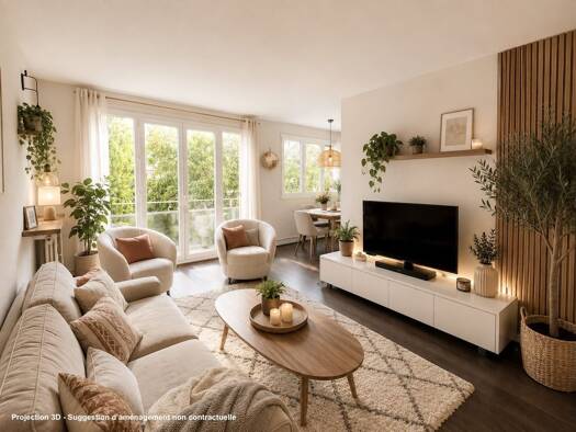 Appartement à vendre 335 000 € 4 pièces 3 chambres 72,3 m² Étage 4/4 Galvents-Corby Clamart 92140