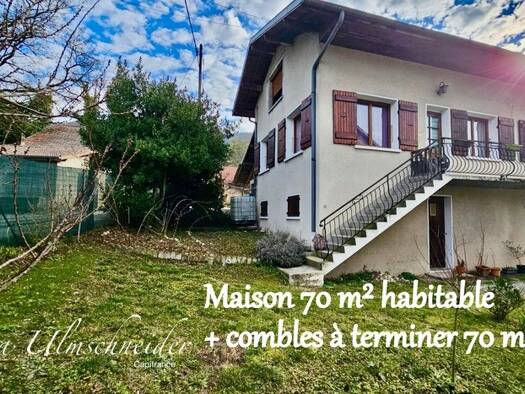 Maison à vendre 290 000 € 3 pièces 2 chambres 140 m² 337 m² de terrain Chindrieux 73310