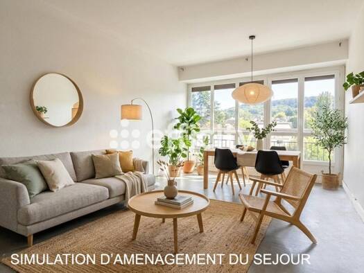Appartement à vendre 229 000 € 4 pièces 3 chambres 72 m² Étage 3/3 Les Casseaux Villebon-sur-Yvette 91140
