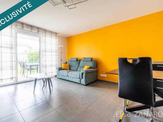 Appartement à vendre 240 000 € 2 pièces 1 chambre 54 m² RDC/2 Sud Ouest Hettange-Grande 57330