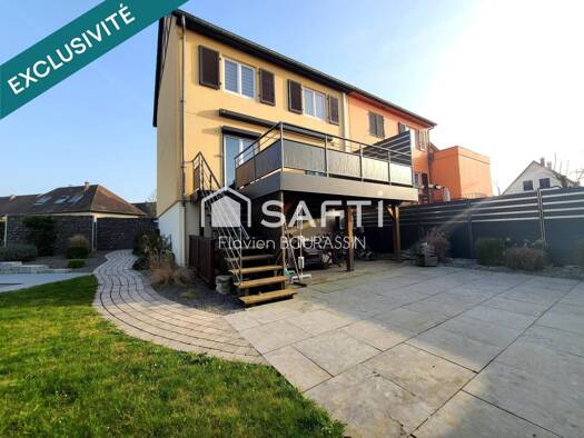 Maison à vendre 399 000 € 6 pièces 4 chambres 113 m² 451 m² de terrain Centre Est Lingolsheim 67380