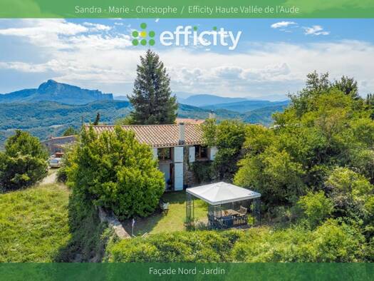 Maison à vendre 220 000 € 4 pièces 2 chambres 118 m² 6 487 m² de terrain Sougraigne 11190