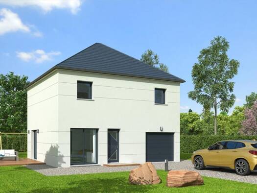 Terrain avec maison neuve à vendre 171 000 € 1 chambre 95 m² 668 m² de terrain Isigny-le-Buat 50540