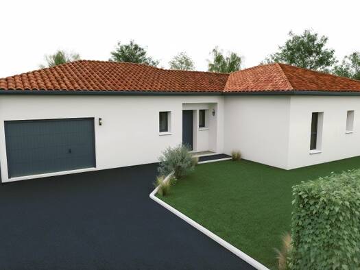 Terrain avec maison neuve à vendre 319 000 € 3 pièces 4 chambres 110 m² 615 m² de terrain Le Pont-de-Beauvoisin 73330