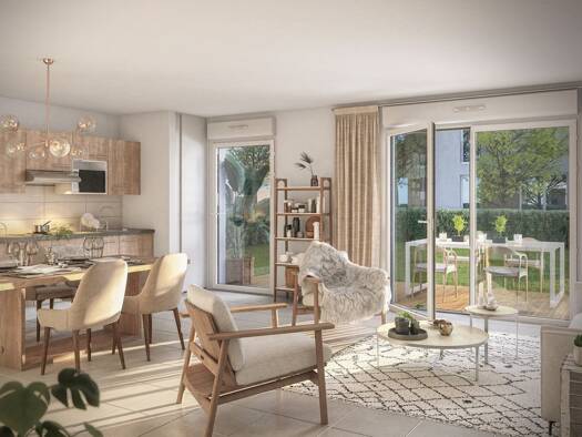 Appartement à vendre 241 740 € 3 pièces 2 chambres 61,7 m² Étage 1/1 Roques 31120