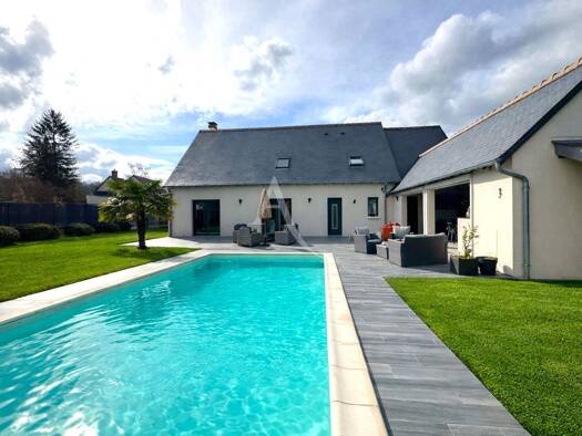 Maison à vendre - Première occupation 650 000 € 6 pièces 4 chambres 162 m² 1 000 m² de terrain Cormier-Miltiere-Husseau Montlouis-sur-Loire 37270