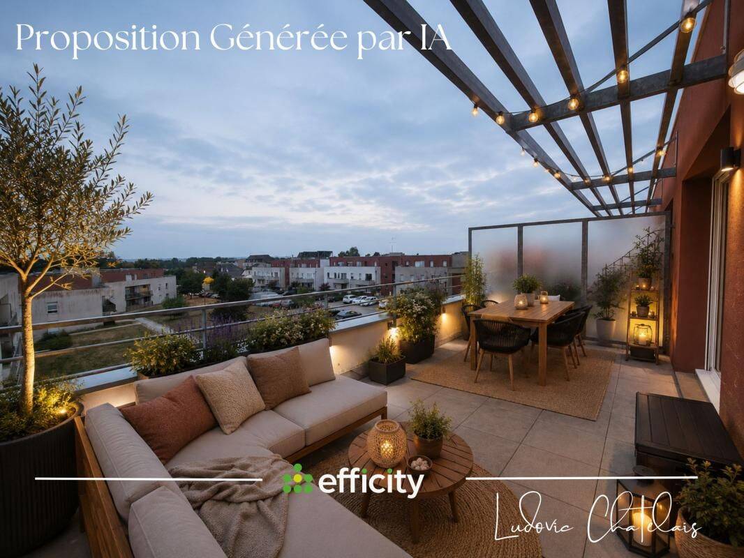 Appartement 2 pièces 44 m² · à Chartres-de-Bretagne · 43,6 m² · 156 900 €