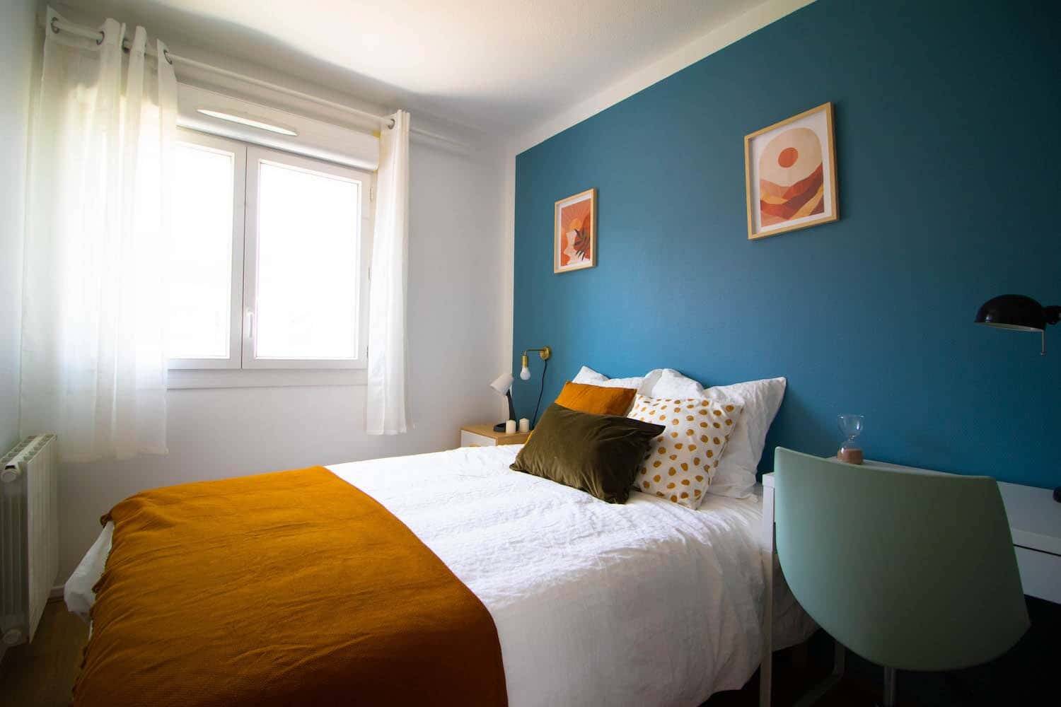 Nice 10m² bedroom to rent in Grenoble -G017 - Colocation — 1
