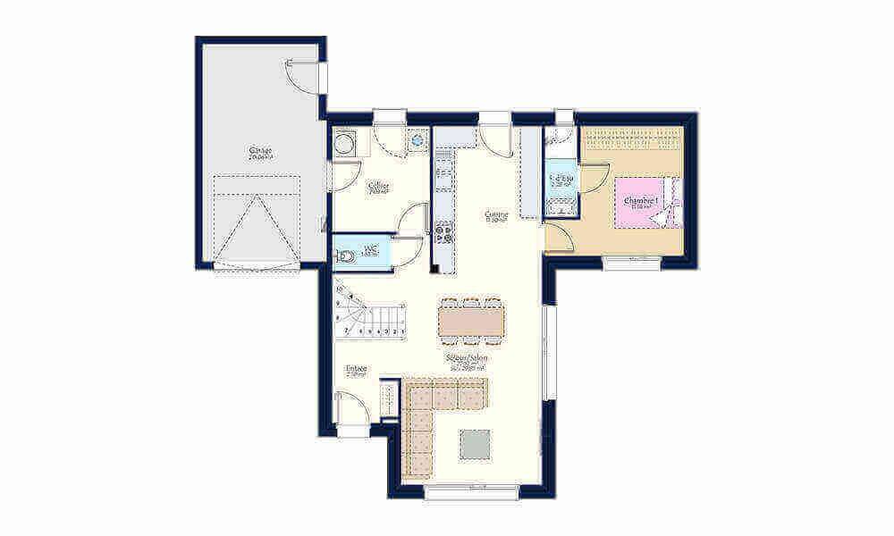 Maison 6 pièces 106 m² · à Saint-Julien-de-Concelles · 106 m² · 300 000 €