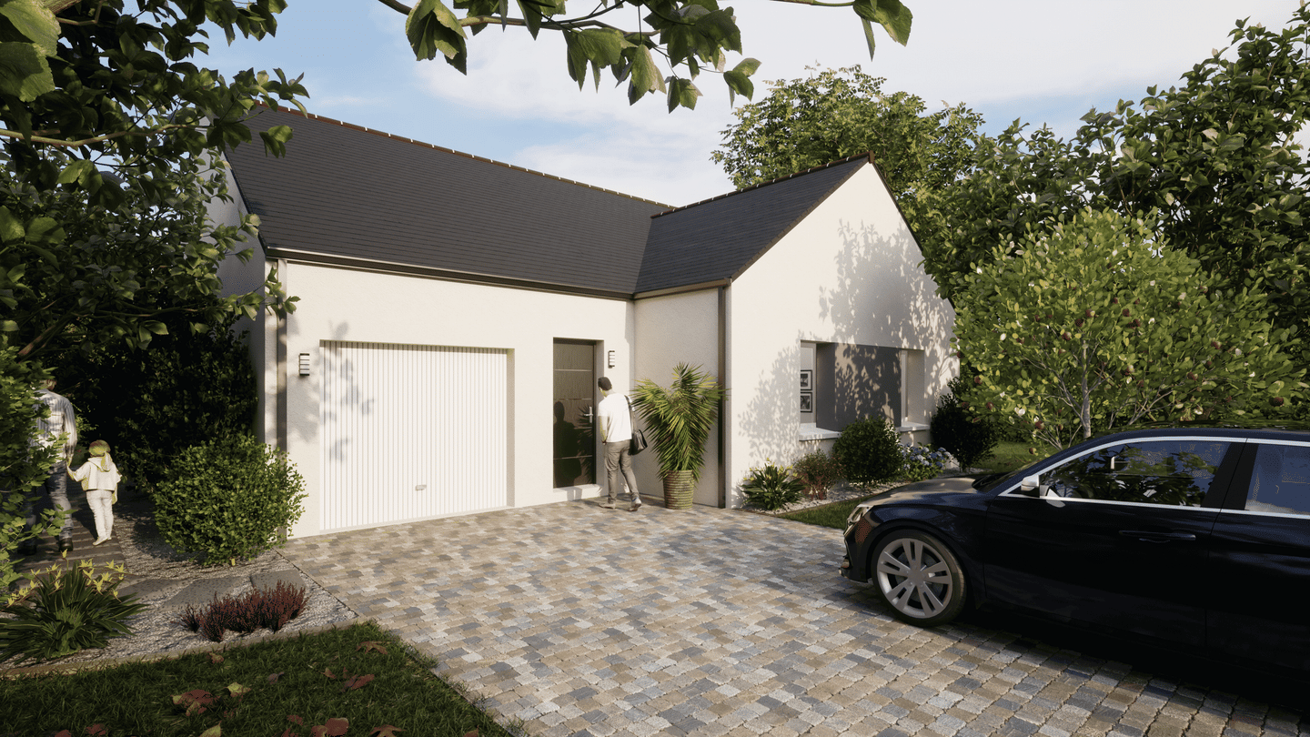 Maison 4 pièces 88 m² · à Segré-en-Anjou Bleu · 88 m² · 189 403 €