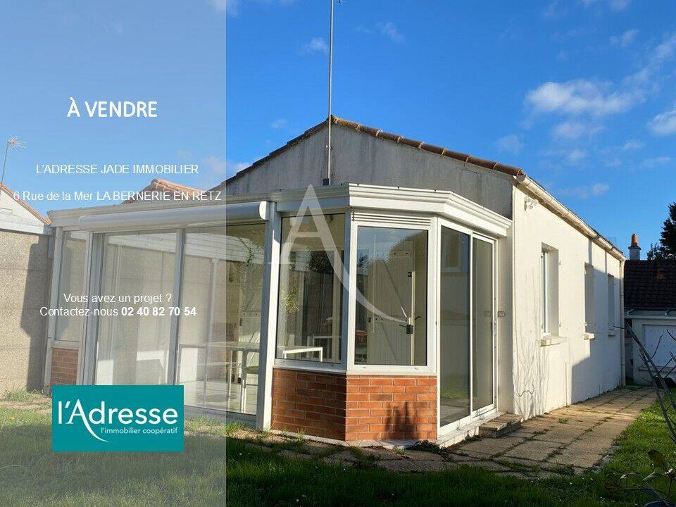 Maison 3 pièces 65 m² · à Pornic · 64,6 m² · 272 600 €