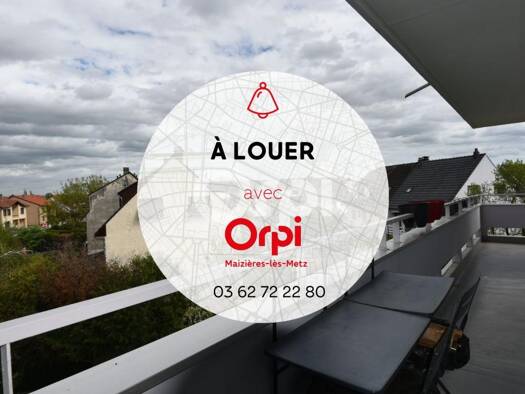 Appartement à louer 850 € 3 pièces 2 chambres 63,4 m² 2ème étage Sud Talange 57525