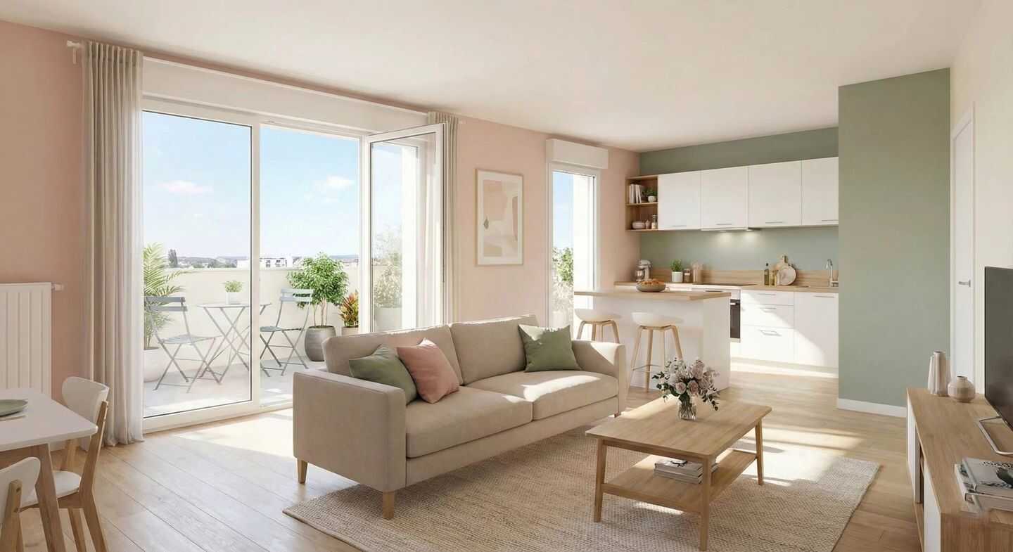 Appartement 2 pièces 44 m² · à Bagneux · 44 m² · 220 100 €