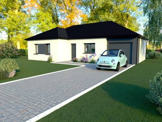 Terrain avec maison neuve à vendre 281 000 € 5 pièces 3 chambres 83 m² 543 m² de terrain Moncheaux 59283