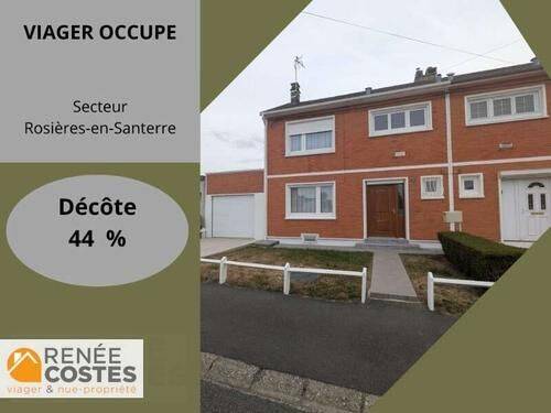 Maison 4 pièces 70 m² · à Rosières-en-Santerre · 70 m² · 28 670 €