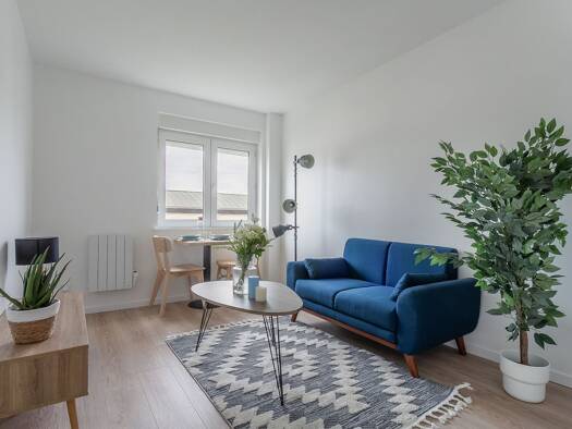 Appartement à louer 590 € 2 pièces 1 chambre 32 m² Étage 6/6 Quartier du Centre Le Mans 72000