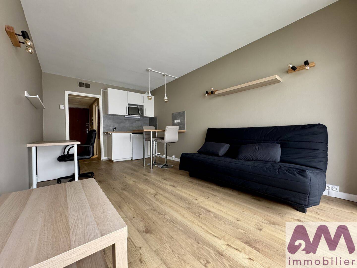 Appartement 1 pièce 25 m² · à Clermont-Ferrand · 25,3 m² · 543 €