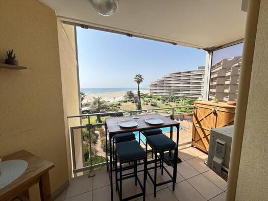 Appartement à vendre 218 500 € 1 pièce 35 m² Étage 3/8 Canet-en-Roussillon 66140