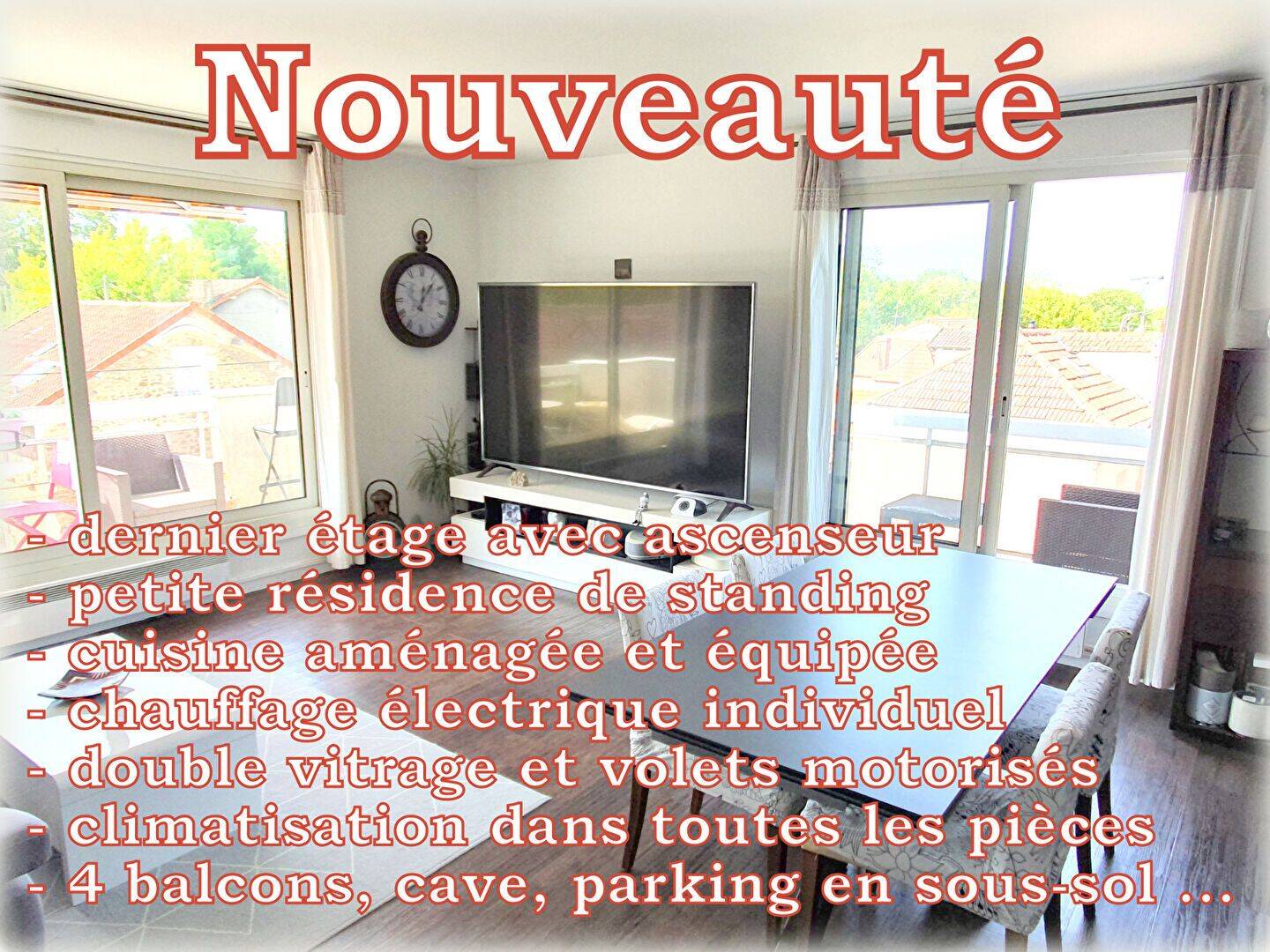 Appartement 4 pièces 78 m² · à Le Raincy · 78 m² · 450 000 €