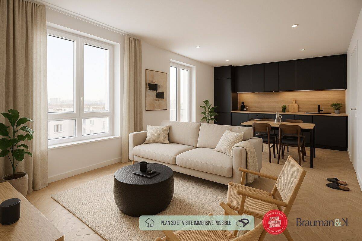 Appartement 3 pièces 45 m² · à Dieppe · 45 m² · 179 835 €