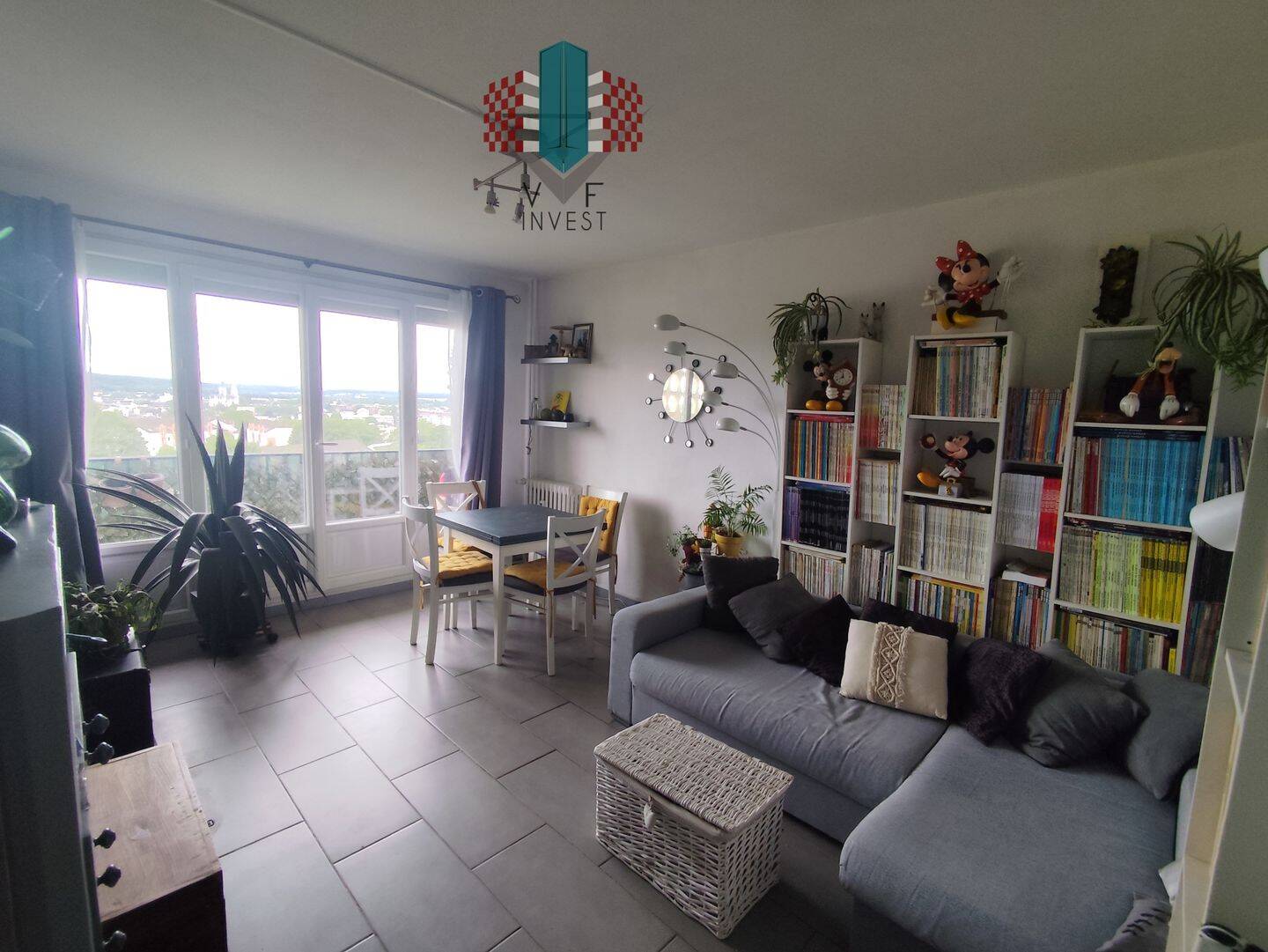 Appartement 2 pièces 41 m² · à Évreux · 41,3 m² · 59 500 €