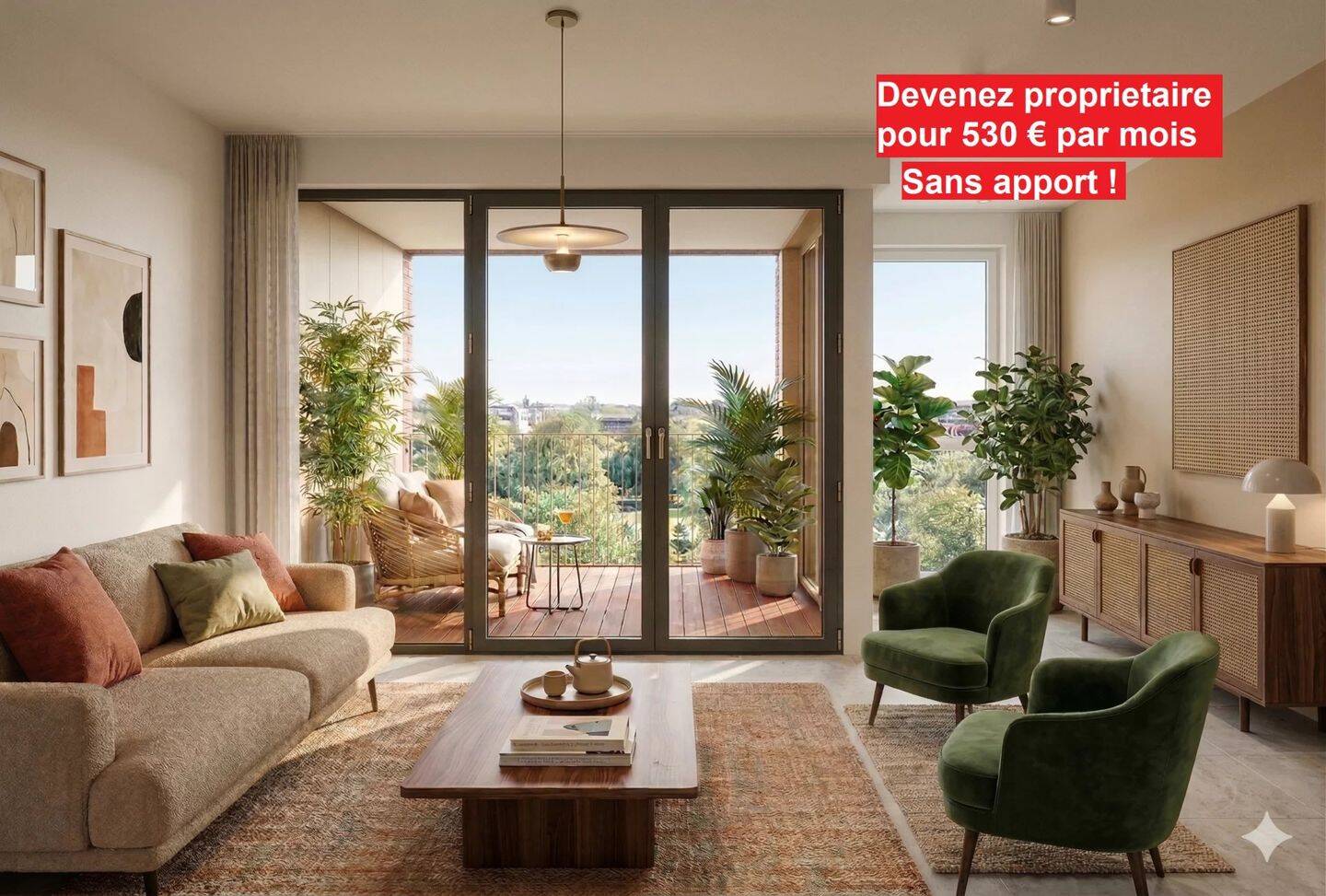 Appartement 2 pièces 41 m² · à Toulouse · 41 m² · 140 000 €