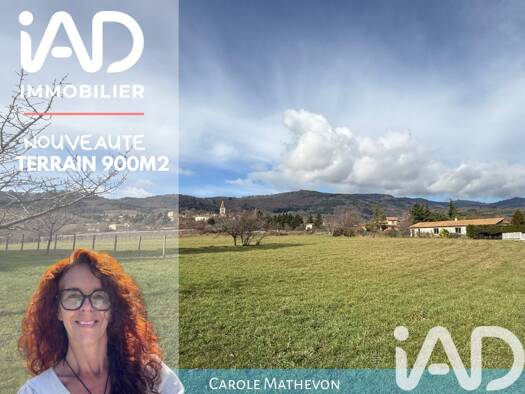 Terrain constructible à vendre 80 000 € 903 m² de terrain Saint-Appolinard 42520