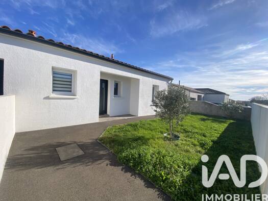 Maison de plain-pied à vendre 312 000 € 4 pièces 3 chambres 77 m² 573 m² de terrain Littoral Ouest Talmont-Saint-Hilaire 85440