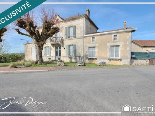 Maison à vendre 386 000 € 9 pièces 5 chambres 274 m² 6 700 m² de terrain Rouffignac 17130