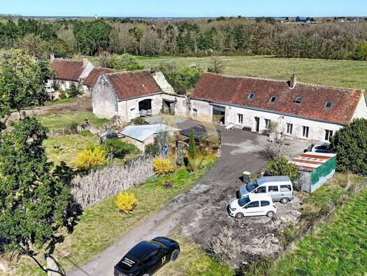 Maison de plain-pied à vendre 212 000 € 5 pièces 3 chambres 140 m² Francueil 37150