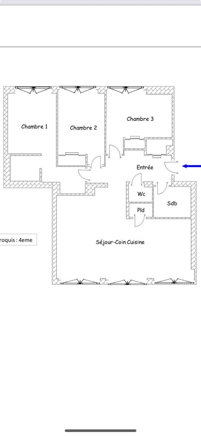 Appartement 4 pièces 80 m² · à Lyon 3ème Arrondissement · 80 m² · 495 000 €