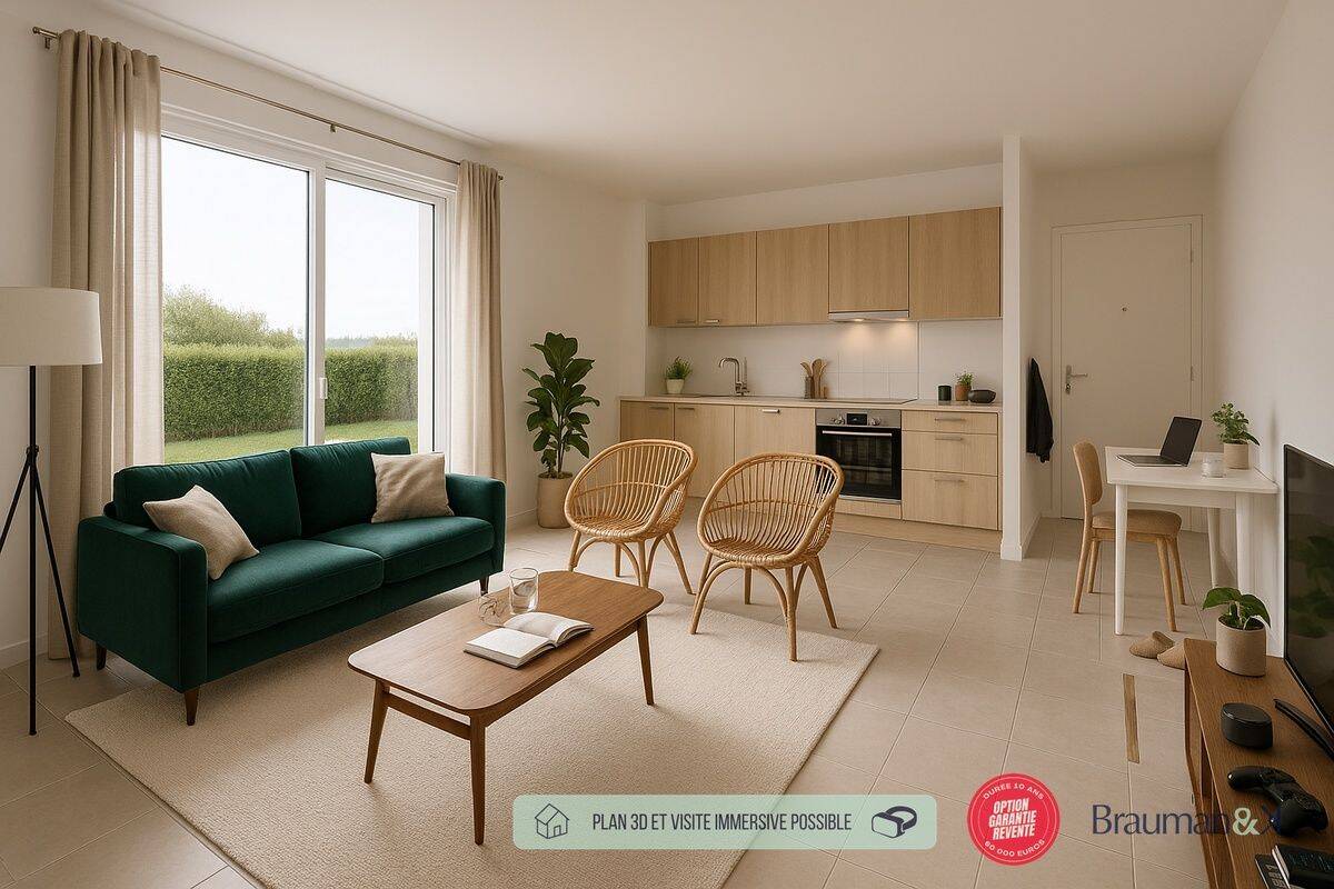 Appartement 3 pièces 59 m² · à Zuydcoote · 59 m² · 360 000 €